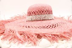 Sea Breeze Sun Hat - Large Fray Brim Straw Hat - Pink & White Natural Stone Mix Band - Tropic Island Outdoor Beach Hat - Sturdy Box Shipping This is a Tropic Island essential. Sit under the sun and enjoy shade with this large open top straw hat. This natural woven straw hat with wide brim to sit under the sun in shade and enjoy the breeze. Material: Natural Woven Straw Size: 23 inches 57-60cm Color: Natural Tropic Island, Sea Breeze, Beach Hat, Cute Hats, Tropical Islands, Hat Band, Open Top, Sun Hat, Straw Hat