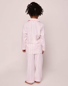 The sleepwear is made from the finest quality cotton and blended with just enough inherently flame retardant fiber to allow it to pass strict CPSC flame retardant laws without using harmful chemicals. The fabric is brushed for added softness, making the sleepwear feel absolutely luxurious, getting cozier after each wash. In our luxurious sleepwear, your little one will be tucked in love and off to dreamland. Bonne nuit. Cotton Sleep Sets With Long Pants, Pink Cotton Sleepwear For Sleepover, Cotton Relaxed Fit Sleepwear For Sleepovers, Relaxed Fit Cotton Sleepwear For Sleepover, Pink Cotton Relaxed Fit Sleepwear, Pink Relaxed Fit Cotton Sleepwear, Pink Cotton Sleepwear With Relaxed Fit, Luxurious Sleepwear, Striped Pyjamas