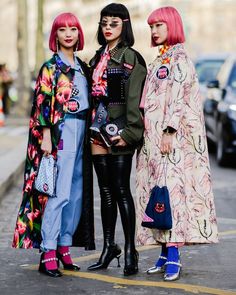 The Best Street Style From Paris Fashion Week Fall 2018 Paris Street Fashion, 00s Mode, Fall Fashion Coats, Looks Street Style, Street Style Trends, The Best Street Style, Women Street, Outfit Trends