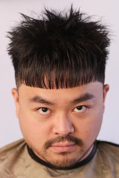 French Crop Hair Men Asian, Man Haircut, French Crop, Asian Man Haircut, Korean Haircut