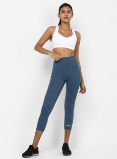 Luxury High-stretch Athleisure Leggings, Yoga Gear, Yoga Set, To Touch, Azure Blue, Soft Leggings, Who Said, Blue Colour, Range Of Motion