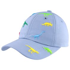 PRICES MAY VARY. Nice Baseball Cap For Kids- We all know how children love to play under the sun – but we also know kids have thinner skin that is more vulnerable to sunburn than adult skin.Now, say hello to the attractive baseball caps for kids here! Everybody loves dinosaurs. These adorable printed baby hats are awesome gifts for little boys and girls who love outdoor activities. Simple and Practical Trucker Hats- The cute baby hats are made with functionality and comfort as top notch.Children Playful Adjustable Hats For Play, Playful Adjustable Hat For Play, Playful Blue Sun Hat For Playtime, Blue Adjustable Hat For Playtime, Fun Adjustable Hats For Play, Fun Adjustable Hat For Play, Adjustable Fun Hat For Play, Casual Adjustable Baseball Cap For Playtime, Blue Hats With Uv Protection For Playtime