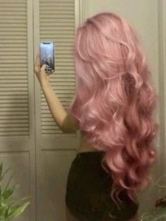 Pretty Blonde Hair Colors, Light Pink Hair On Tan Skin, Angels Have Pink Hair, Light Pink Hair Aesthetic, Powder Pink Hair, Silver Pink Hair, Scarlet Aesthetic, Pink Hair Aesthetic, Pink Hair Wig