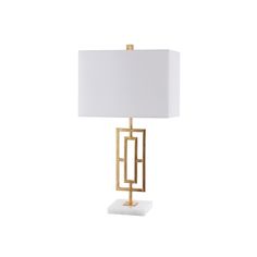 "Decorate your home just the way you want to with this Safavieh Yara Table Lamp 2-piece Set. Decorate your home just the way you want to with this Safavieh Yara Table Lamp 2-piece Set. ​For indoor use Gold finish Imported Uses one E26 screw terminal 100 watt bulb (included) Model no. TBL4299A-SET2 Spot clean This product can expose you to chemicals including Lead and DEHP, which are known to the State of California to cause cancer and birth defects or other reproductive harm. For more informatio Lamp Gold, Stylish Home Decor, Just The Way, Home Decor Items, Gold Leaf, Dorm Room, Gold Finish