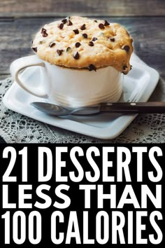 two desserts less than 100 calories