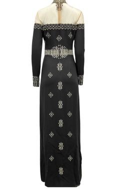 Black Beaded Silk Dress Cucculelli Shaheen Cucculelli Shaheen, Chevron Outfit, Runway Dresses, Luxury Women Fashion, Dries Van Noten, Black Silk, Scarf Shawl, Silk Dress, Jacket Dress