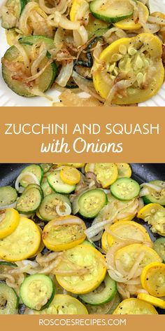 zucchini and squash with onions is an easy side dish for any meal or dinner