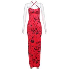 Please refer to our sizing chart for a guideline when choosing a size. 5 business days order processing time. 90% polyester 10% spandex Fitted Midi Maxi Dress With Crisscross Straps, Fitted Maxi Dress With Crisscross Straps, Floor-length Maxi Dress With Crisscross Straps, Maxi Dress With Crisscross Straps For Date Night, Fitted Maxi Dress With Crisscross Straps For Night Out, Fitted Maxi Dress With Crisscross Spaghetti Straps, Fitted Halter Neck Maxi Dress With Crisscross Straps, Chic Red Non-stretch Maxi Dress, Chic Red Maxi Dress