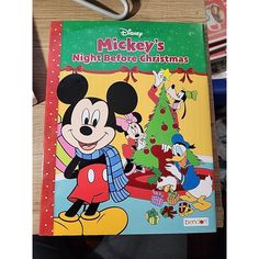 mickey mouse's night before christmas book