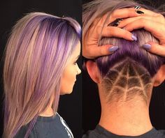 Spiderweb Undercut, Men Short Haircut, Silver Purple Hair, Pompadour Hairstyle, Instagram Hairstyles, Punk Hair, Undercut Hairstyles, Short Haircut