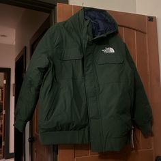 Mens Northface Jacket New With Tags Size Xxl. Green In Color. Waterproof Along With Being Wind Resistant. Super Nice Jacket. The North Face Green Functional Outerwear, The North Face Winter Outerwear With Pockets, The North Face Puffer Jacket With Pockets For Outdoor, Functional Green Outerwear By The North Face, The North Face Hiking Outerwear With Pockets, The North Face Outerwear With Pockets For Streetwear, The North Face Streetwear Outerwear With Pockets, Green Hooded The North Face Outerwear, The North Face Cold Weather Outerwear With Pockets