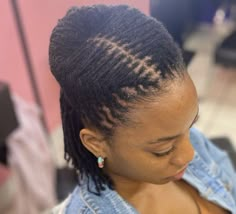 Sisterloc Styles, Microloc Journey, Sister Locks Hairstyles, Sisterlocks Styles Updo, Dreadlocks Hair Care, Lock Styles, Locs Journey, Short Dreadlocks Styles, Sister Locks