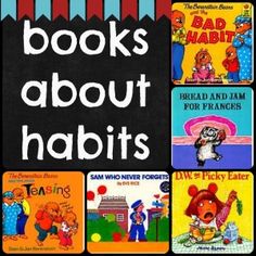 there are many books about habits on this page for children to learn how to read them