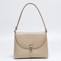 Soft Genuine Leather Handbag Shoulder Bag Crossbody Bag Tote Bag For Women Woyaza Everyday Beige Satchel With Turn-lock Closure, Elegant Beige Shoulder Bag With Metal Hardware, Classic Flap Bag With Metal Hardware For Everyday Use, Classic Flap Bag With Silver-tone Hardware For Everyday Use, Classic Shoulder Bag With Silver-tone Hardware For Everyday, Classic Everyday Flap Bag With Silver-tone Hardware, Chic Solid Color Leather Flap Bag, Elegant Everyday Flap Bag With Silver-tone Hardware, Timeless Beige Shoulder Bag With Silver-tone Hardware