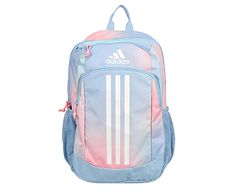 adidas Young BTS Creator 2 Boys’/Girls' BackPack Be ready to flip your activity whenever with the adidas Young BTS Creator 2 BackPack. Organization is handled by the roomy main compartment and three zip pockets, including a small one just right for keys or sunglasses. Wipeable material means no worries about spills with side water bottle pockets for easy access. Synthetic material  Padded shoulder straps Laptop sleeve Water bottle pockets Top carry handle Adidas Sports Bag In Pink, Casual Adidas Logo Backpack, Adidas Blue Backpack, Adidas Casual Backpack For Gym, Adidas Casual Gym Backpack, Sporty School Backpack With Adidas Logo, Sporty Adidas Logo School Backpack, Sporty Adidas School Backpack, Sporty Adidas Backpack