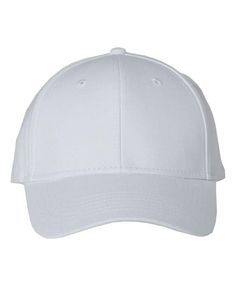 Chino Cap - WHITE - ADJUSTABLE | Valucap Chino Cap in White Size Adjustable | Cotton Classic White Snapback Hat With Visor, Classic White Trucker Hat, Classic White Snapback Hat With Curved Bill, Classic White Baseball Cap With Curved Brim, Classic White Dad Cap, Classic White Six-panel Dad Hat, Classic White Dad Hat, White One Size Fits Most Baseball Cap, Casual White Visor Fitted Hat