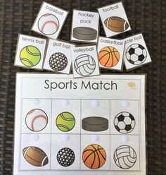 the sports match game is displayed on a table