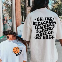 Great gift idea for basketball moms. Basketball Mom Shirt Ideas, Basketball Mom Outfit, Mom Bag Essentials, Football Things, Basketball Ideas, Team Mom Gifts, Team Shirt Designs, Basketball Tshirt, Instant Family