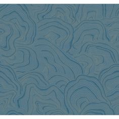 an abstract blue background with wavy lines