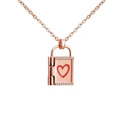 Lock Frame Necklace With personalized Photo and Engraving Rose Gold Myron Necklace MelodyNecklace Rose Gold Heart Pendant Necklace With Charms, Rose Gold Necklace With Heart Charm For Personalized Gift, Valentine's Day Rose Gold Necklaces With Charms, Rose Gold Heart Charm Locket Necklace, Rose Gold Heart Charm Necklace As Keepsake, Rose Gold Heart Charm Pendant Locket Necklace, Rose Gold Heart Charm Necklace For Keepsake, Valentine's Day Rose Gold Pendant Charm Necklace, Valentine's Day Gift Charm Necklaces