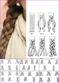 Four Strand Braids, Braids Step By Step, 4 Strand Braids, Strand Braid, Hairdo For Long Hair, Gorgeous Hair, Diy Hairstyles, Pretty Hairstyles