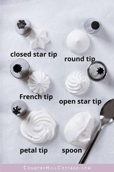 how to decorate cupcakes with white frosting and star tips on them for halloween