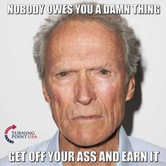 Clint Eastwood Quotes, Warrior Quotes, Sarcastic Quotes Funny, Truth Hurts, Badass Quotes, Clint Eastwood, People Quotes, Quotable Quotes, Sarcastic Quotes