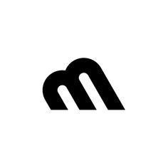 the letter m is made up of black letters