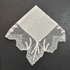 Embroidered Net Lace Wedding Handkerchief Bride Victorian Cottage Core Granny Vintage. Some holes, measures approx. 10" x 10". Embroidered Cream Handkerchiefs For Wedding, Embroidered Lace Handkerchiefs For Wedding, White Lace Handkerchiefs With Embroidery, Wedding Embroidered Cream Handkerchiefs, Vintage Embroidered Wedding Handkerchiefs, White Embroidered Lace Handkerchiefs, White Victorian Handkerchief With Lace Trim, Vintage Cream Handkerchiefs With Lace Trim, Vintage Cream Embroidered Handkerchiefs