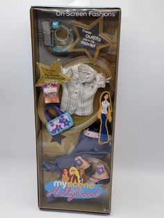 an open box with some items in it