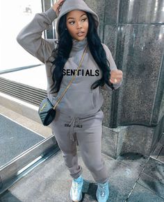 Hoodies Sweatshirt and Pants Jogging Women Tracksuit Nike Set Outfits Women, Nike Tracksuit Outfit Women, Tracksuit Outfit Women, Plus Size Outfits Casual, Hood Girls, Tracksuit Outfit, Set Outfits, Jogging Suit, Winter Sweatshirt