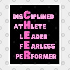 Posters For Cheerleaders, Gifts For Cheerleaders, Cheer Team Gifts, Cheer Leading, Ribbon Display, Cheerleading Squad, Cheer Tshirts