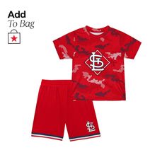 in stock Cardinals Game, Easter Shopping, Quilted Coverlet, Play Ball, St Louis Cardinals, Luxe Gifts, T Shirt And Shorts, Shorts Set, Cardinals