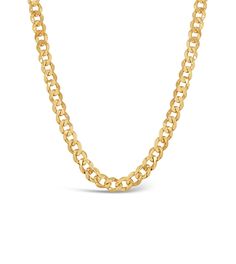 14k Gold Curb Link Chain Necklace – Olive & Chain Gold Cuban Link Chain, Gold Rope Chains, Dainty Gold Necklace, Link Chain Necklace, Gold Necklaces, Cuban Link Chain, Unisex Gifts, Stunning Necklace, Fine Jewellery Necklace