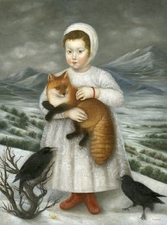 Fatima Ronquillo, Sketching Painting, Arte Folk, Pierre Bonnard, Magical Realism, Magic Realism, Animals In Art, American Folk Art, Art Portraits