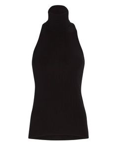 New Designer Clothing for Women | INTERMIX® Chic Black Turtleneck Tank Top, High Stretch Turtleneck Tank Top For Spring, Black Turtleneck Tank Top For Spring, Fitted Turtleneck Tank Top For Summer, Chic High Stretch Turtleneck Tank Top, Chic Turtleneck Tank Top With High Stretch, Fitted Turtleneck Tank Top, Sleeveless Turtleneck Top, Sleeveless Turtleneck