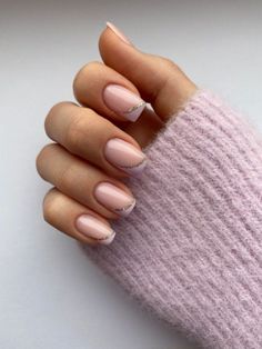 Unghie Sfumate, Simple Fall Nails, Subtle Nails, Simple Gel Nails, Work Nails, Casual Nails, Makijaż Smokey Eye, Cute Gel Nails, Short Acrylic Nails Designs