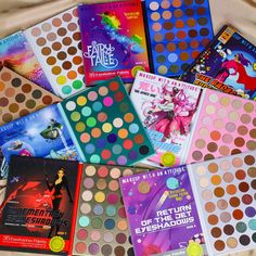 Save $48 when you get the full book series collection! 8 collectible vegan eyeshadow palettes! Net Wt. 10.72 oz / 304 g Book 1 - 10 mattes and 25 shimmers. Book 2 - 8 mattes and 27 shimmers. Book 3 - 16 mattes and 19 shimmers. Book 4 - 17 mattes and 18 shimmers. Book 5 - 23 mattes and 12 shimmers. Book 6 - 17 mattes and 18 shimmers. Book 7 - 14 mattes and 21 shimmers. Book 8 - 11 mattes and 24 shimmers. Ingredients Book Series Complete Set 8 Vegan Eyeshadow Palettes (BUNDLE): Twinkle In Her Eyes Glam Look Makeup, Brand Makeup, Makeup Pallets, Makeup List, Top Makeup, Closet Decor, Vegan Cosmetics, Pinterest Makeup, Top Makeup Products