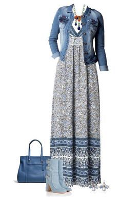 Sukienki Maksi, Jaket Denim, Bohemian Mode, Stil Boho, Curvy Jeans, Floral Print Maxi Dress, Floral Print Maxi, Mode Hijab