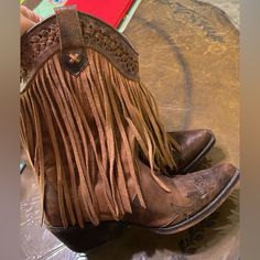 Dingo Fridge Boots. Good Condition Fringe Boots, Bootie Boots, Ankle Boots, Women Shoes, Boots, Women Shopping, Color