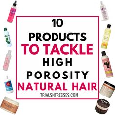 After discussing low porosity hair we decided to discuss the other end of the spectrum. So here are some products to tackle high porosity natural hair. High Porosity Hair Products, High Porosity Natural Hair, Low Porosity Hair, High Porosity Hair, Natural Hair Treatments, Low Porosity Hair Products, Hair Porosity, Natural Moisturizer