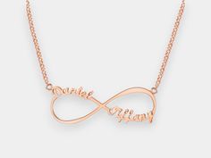 💖 Celebrate Connection with a Personalized Two Name Necklace! 💖 Our Personalized Two Name Necklace is the perfect way to keep your loved ones close. Made from high-quality 925 Sterling Silver and available in Silver, Gold, and Rose Gold finishes, this elegant necklace is designed to last and shine. Choose your preferred chain length from 14 to 18 inches, and customize the necklace with two names, making it a thoughtful and unique gift for anniversaries, birthdays, or any special occasion. 🎁✨ Rose Gold Name Necklace For Anniversary Gift, Customizable Rose Gold Necklaces For Anniversary Gift, Customizable Rose Gold Necklaces For Anniversary, Rose Gold Name Necklace For Anniversary On Valentine's Day, Customizable Rose Gold Jewelry For Anniversary Gift, Rose Gold Name Jewelry For Valentine's Day, Rose Gold Name Necklace For Mother's Day Anniversary, Rose Gold Necklace With Names For Valentine's Day, Stylish Name