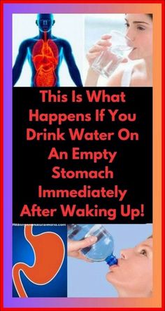 This Is What Happens If You Drink Water On An Empty Stomach Immediately After Waking Up!