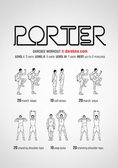 the poster shows how to do squat exercises