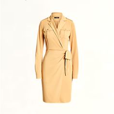 Classic Lauren Ralph Lauren Long Sleeve Matte Jersey Tan Wrap Dress Size 12 Ralph Lauren Long Sleeve, Ralph Lauren Dresses, Ralph Lauren Dress, Jersey Dress, Lauren Ralph Lauren, Wrap Dress, Size 12, Ralph Lauren, Long Sleeve Dress