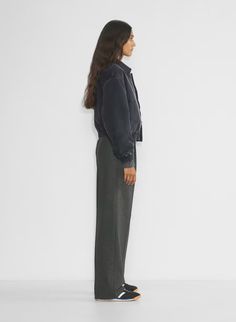 THE EFFORTLESS PANT™ | Aritzia Effortless Pant, Sweat Vest, Knife Pleats, Fall Staples, Twill Pants, High Rise Pants, Romper With Skirt, Water Supply, Twill Fabric