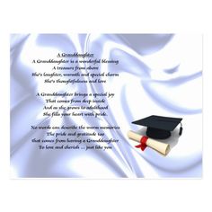 a graduation card with an image of a graduate's cap and diploma