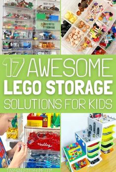 Discover the best Lego storage ideas for organizing your playroom! From clear bins to colorful drawers, here's how to tidy those Lego bricks. Best Lego Storage Ideas, Best Lego Storage, Kids Lego Storage, Lego Storage Diy, Storage Basement, Lego Storage Ideas, Lego Storage Solutions, Lego Storage Boxes, Lego Storage Organization