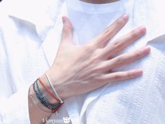 Bts Bracelet, Pretty Jewelry Necklaces, Taehyung Photoshoot, Hand Bracelet, Pretty Hands, Kim Taehyung Wallpaper, V Taehyung, Wristbands, Pretty Jewellery