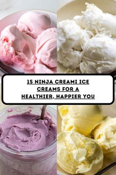 ice creams for a healthier, happyer you